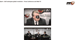 Desktop Screenshot of powerplaygolfwebtvpress.studiotalk.tv